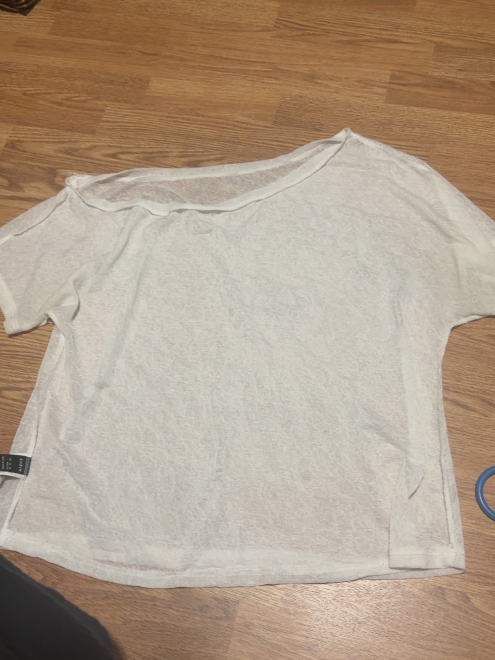 Lightweight White Women's Short Sleeve Tee